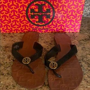Tory Burch black sandals